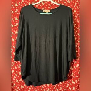 Philosophy Elegant Black Long Sleeve Tee